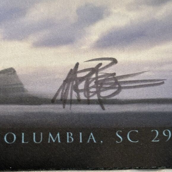 Ice Guardian Dragon Playmat By Mark Poole Signed - Picture 4 of 7